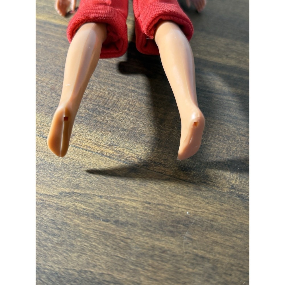 Vintage 70s Mattel Skipper Doll Blonde Bangs Blue Eyes Red Jumpsuit Retro⁠ - Picture 5 of 14